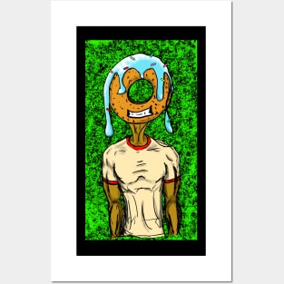 Donut Man Posters and Art